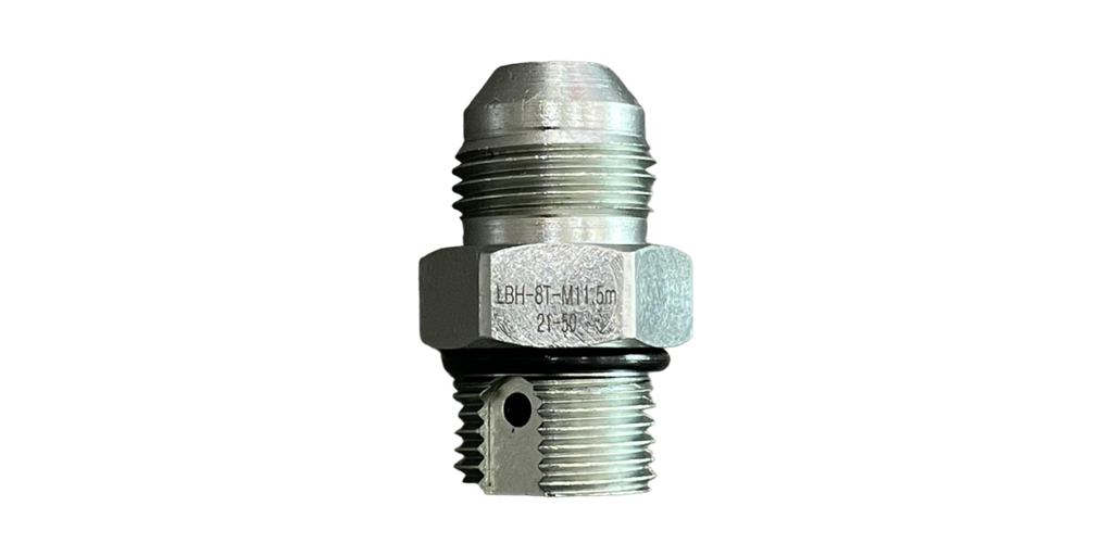 VÁLVULA DE SEGURIDAD PARA REMOLQUE DE VOLTEO, SAE 8 MACHO, #8 JIC MACHO