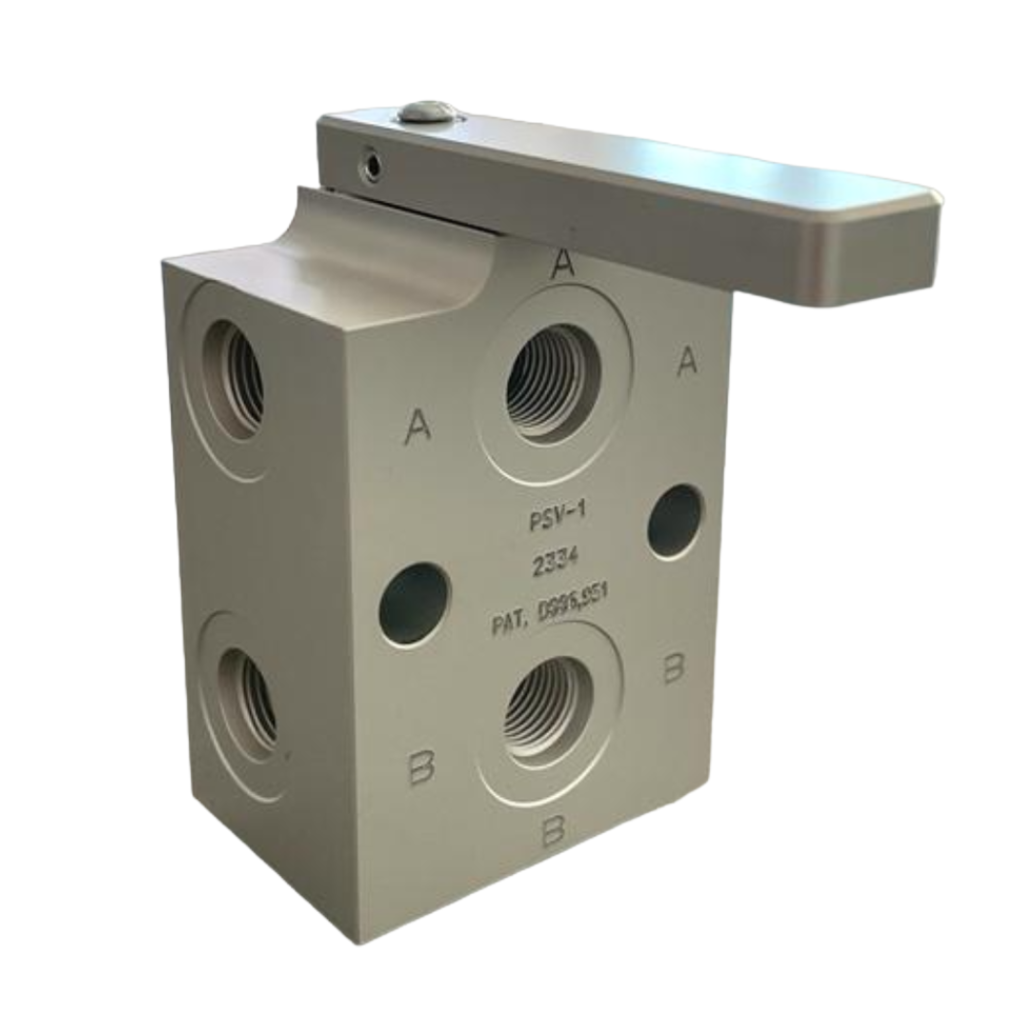 2-WAY FLOW SELECTOR VALVE, SAE 6 FEMALE