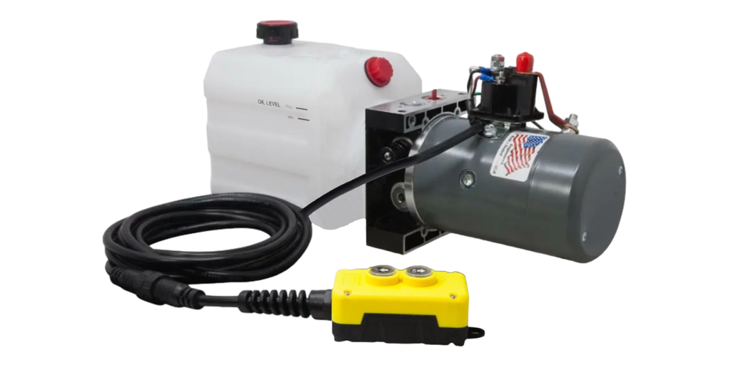 [KDC4K000068-3Q] KTI HYDRAULIC PUMP KIT, 2 BUTTONS, SINGLE ACTING, 3 QUART