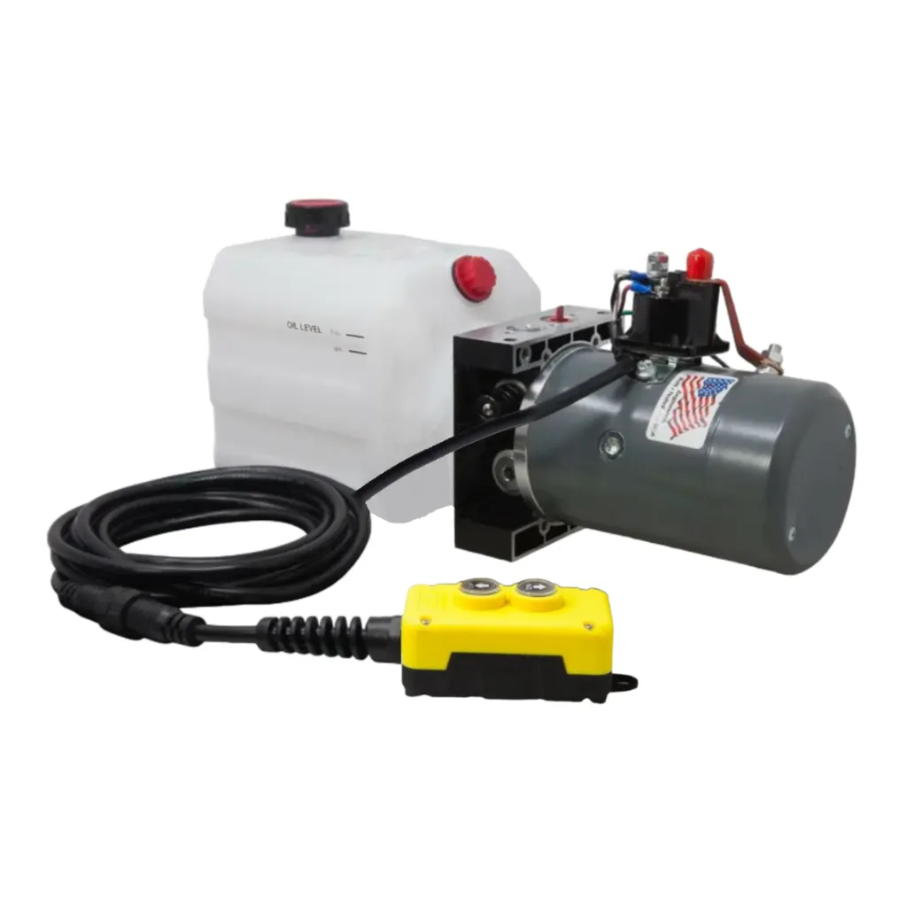 [KDC4K000068-3Q] KTI HYDRAULIC PUMP KIT, 2 BUTTONS, SINGLE ACTING, 3 QUART