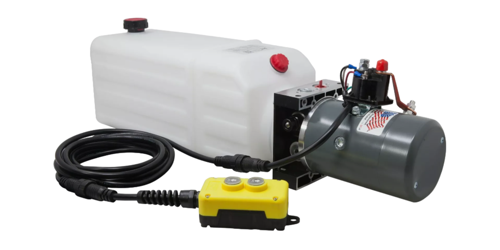 KIT BOMBA HIDRÁULICA KTI, 2 BOTONES, ACCIÓN SENCILLA, 8 QUART