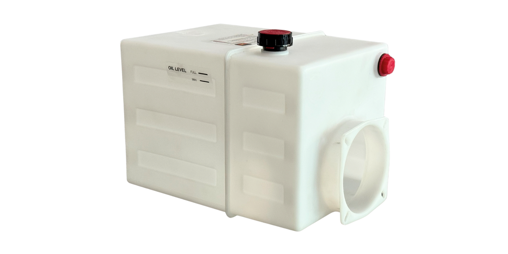 [8484-16] PLASTIC RESERVOIR FOR PUMP, 12 QUART (SQUARE)