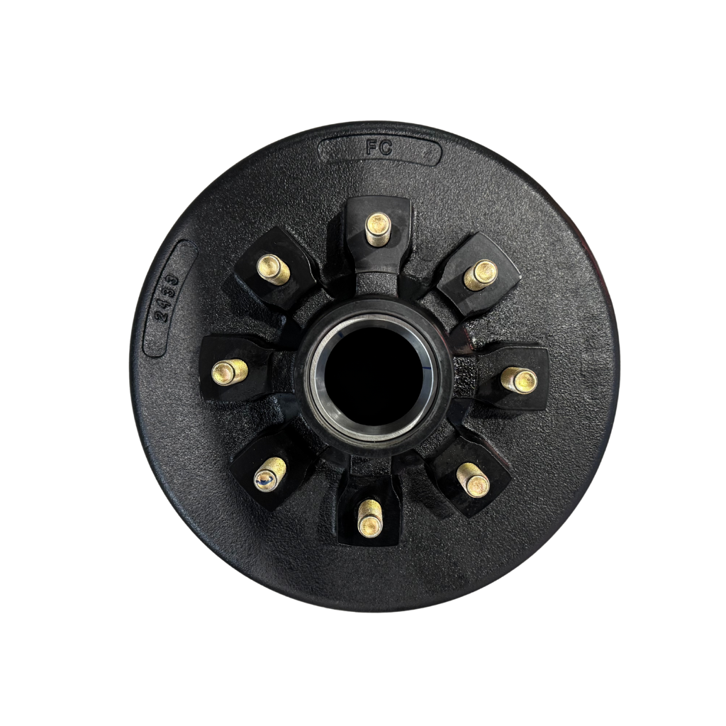 TRAILER DRUM BRAKES, 12", 6.5 BC, 8 ON, 7,000 LBS