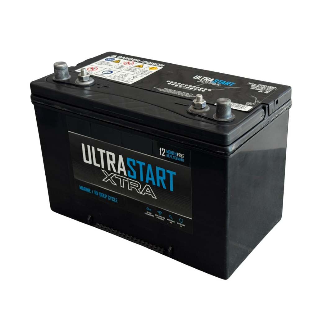 [27M-UDC] ULTRASTART XTRA BATTERY 27M-UDC M/RV DEEP CYCLE CCA 675 AMP RC 182 AH 93 (DEEP CYCLE)