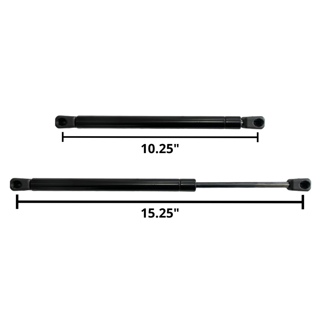 15.25" GAS SPRING, 30 LBS (INCLUDES BOLTS AND NUT)