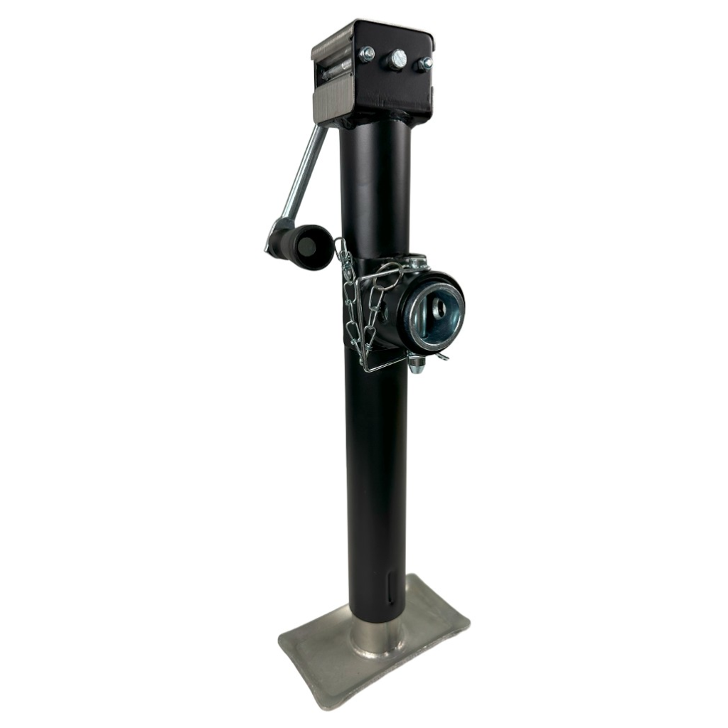 [1BJY-TJ-72] MANUAL JACK 5,000 LBS, WITH WELDED BUSHING AND SIDE HANDLE (TRAVEL 15")