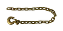 CADENA DE SEGURIDAD CON GANCHO, GRADO 70, 5/16" (GOLD) 35".