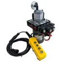 KTI HYDRAULIC PUMP, 4 BUTTONS, DOUBLE/DOUBLE ACTING, WITHOUT RESERVOIR