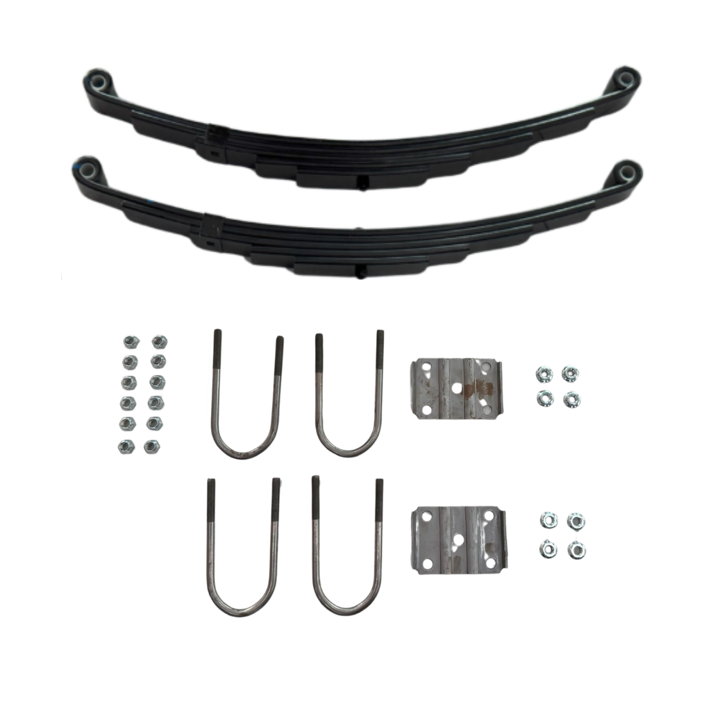 [A41007002] SPRING KIT CON MUELLES DE 5 HOJAS (1 POR EJE, 2 MUELLES) 5.2K LBS