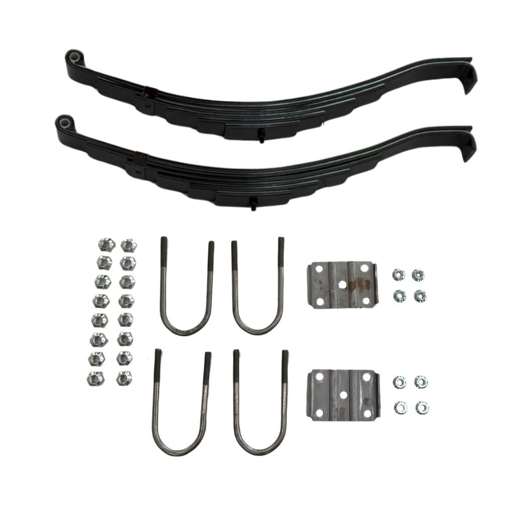 SPRING KIT WITH 6-LEAF SPRINGS (1 PER AXLE, 2 SPRINGS) 7K/8K LBS