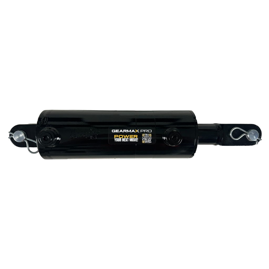 HYDRAULIC CYLINDER 4" BORE, 2" ROD, 8" STROKE, ASAE, 3,000 PSI