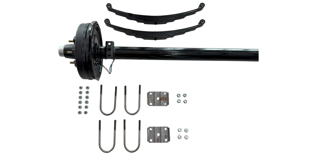 5,200 LB AXLE KIT WITH SPRING KIT AND ELECTRIC BRAKES (80"–95")