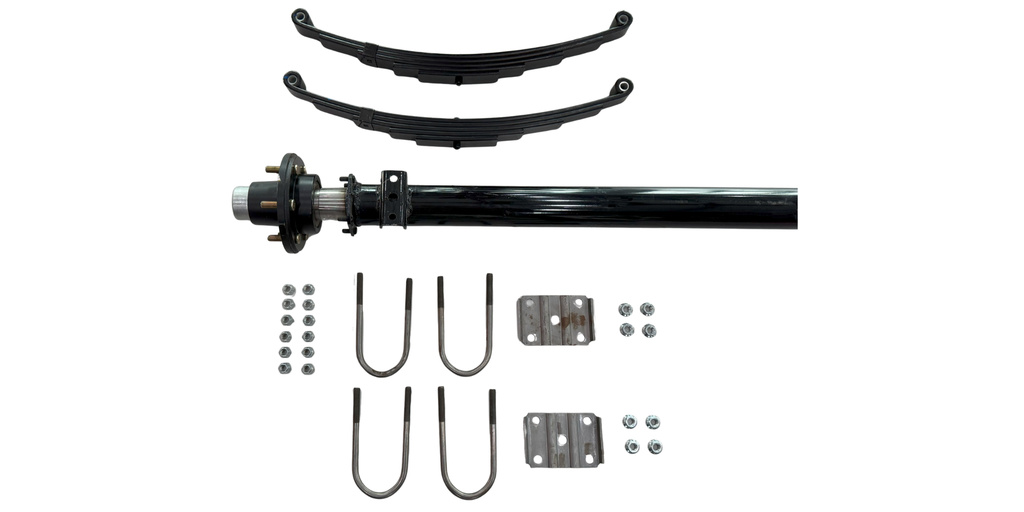 5,200 LB AXLE KIT WITH SPRING KIT, NO BRAKES (80"–95")