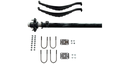 7,000 LB AXLE KIT WITH SPRING KIT, NO BRAKES (80"–95")