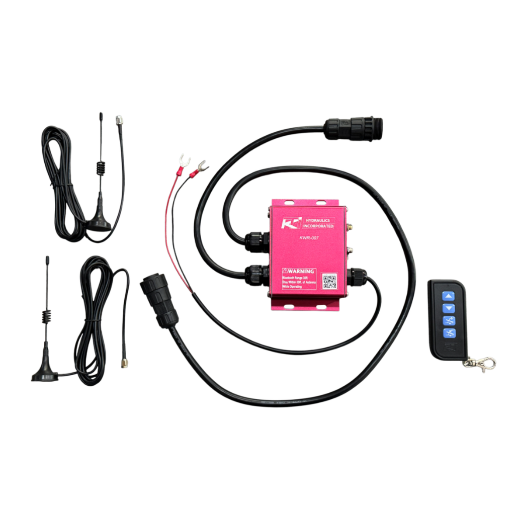 [KWR-007] CONTROL INALAMBRICO PARA BOMBA HIDRÁULICA KTI (4 BOTONES, BLUETOOTH) [SENCILLA/DOBLE]