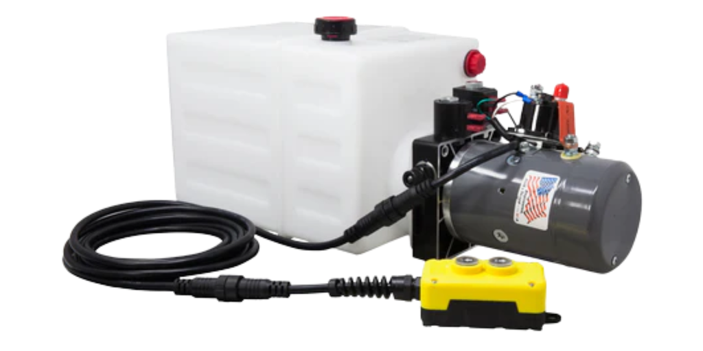[KDC45592-12Q] KTI HYDRAULIC PUMP KIT, 2 BUTTONS, DOUBLE ACTING, 12 QUART