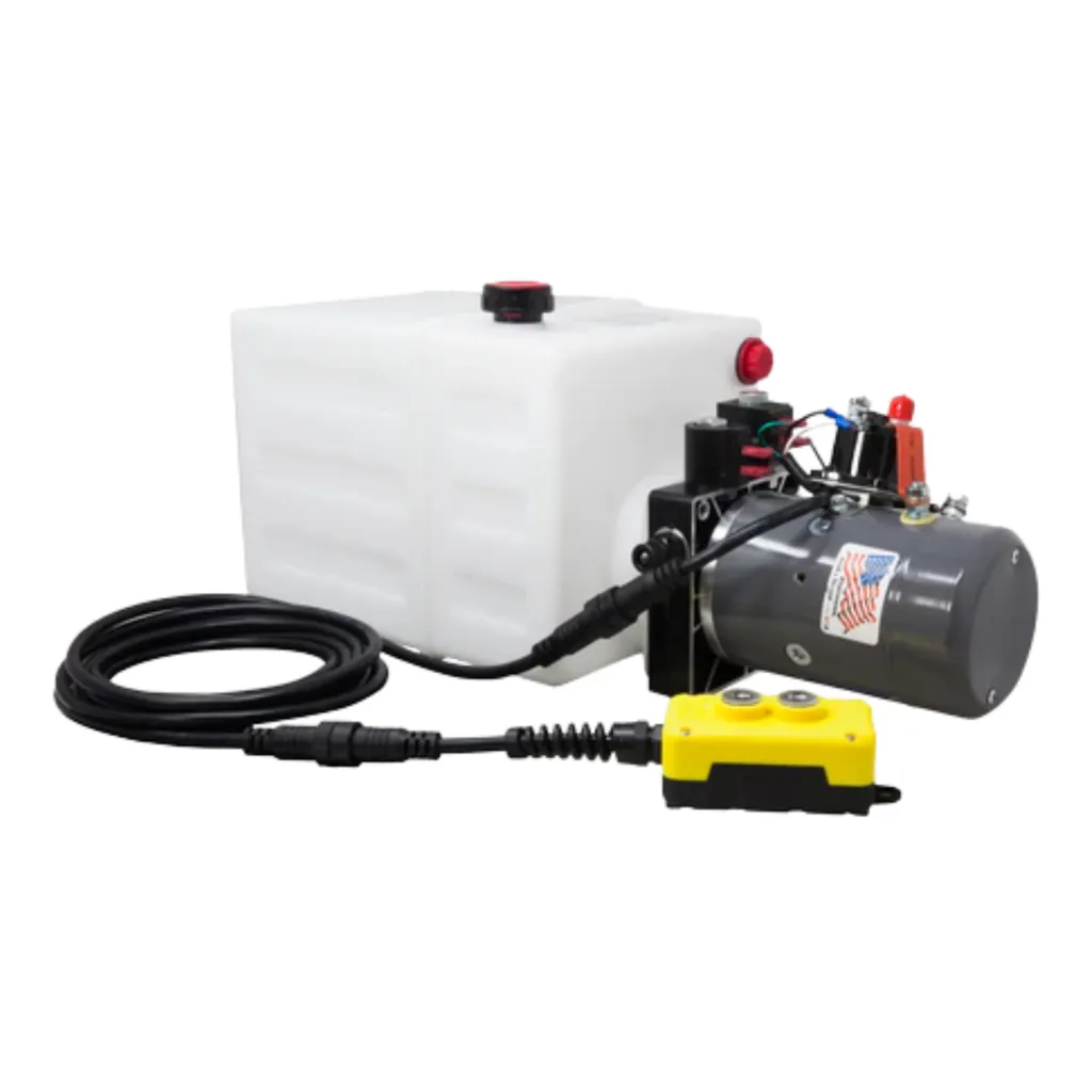 [KDC45592-12Q] KTI HYDRAULIC PUMP KIT, 2 BUTTONS, DOUBLE ACTING, 12 QUART