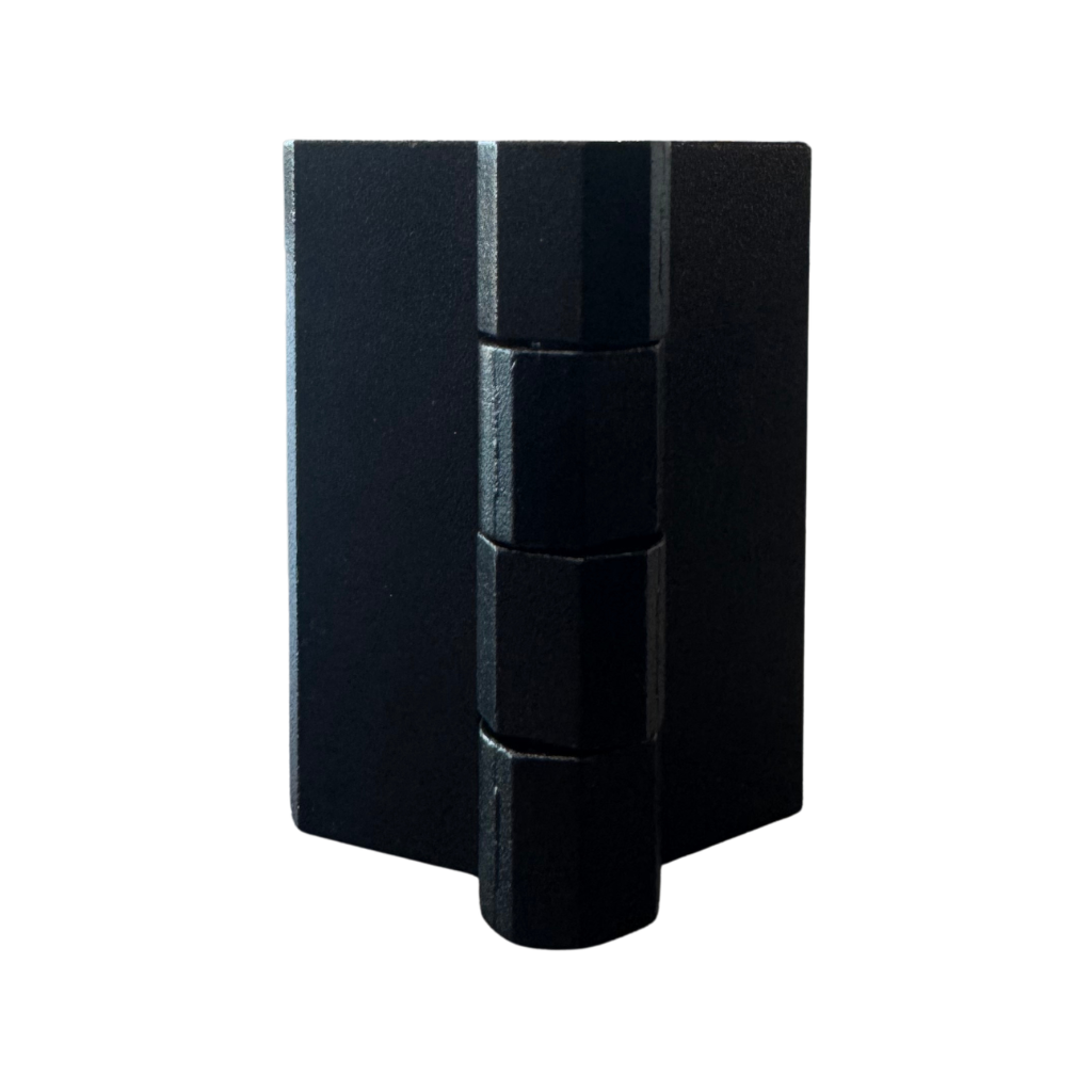 BLACK SQUARE ZINC ALLOY HINGE 50 X 50 MM