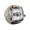 REINFORCED LOCK CHROME/CHROME WITH KEY