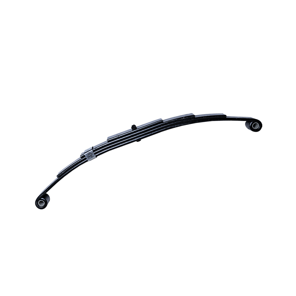 4 Leaf Double Eye Spring 1,3/4" Wide 1,750 Lbs - Black