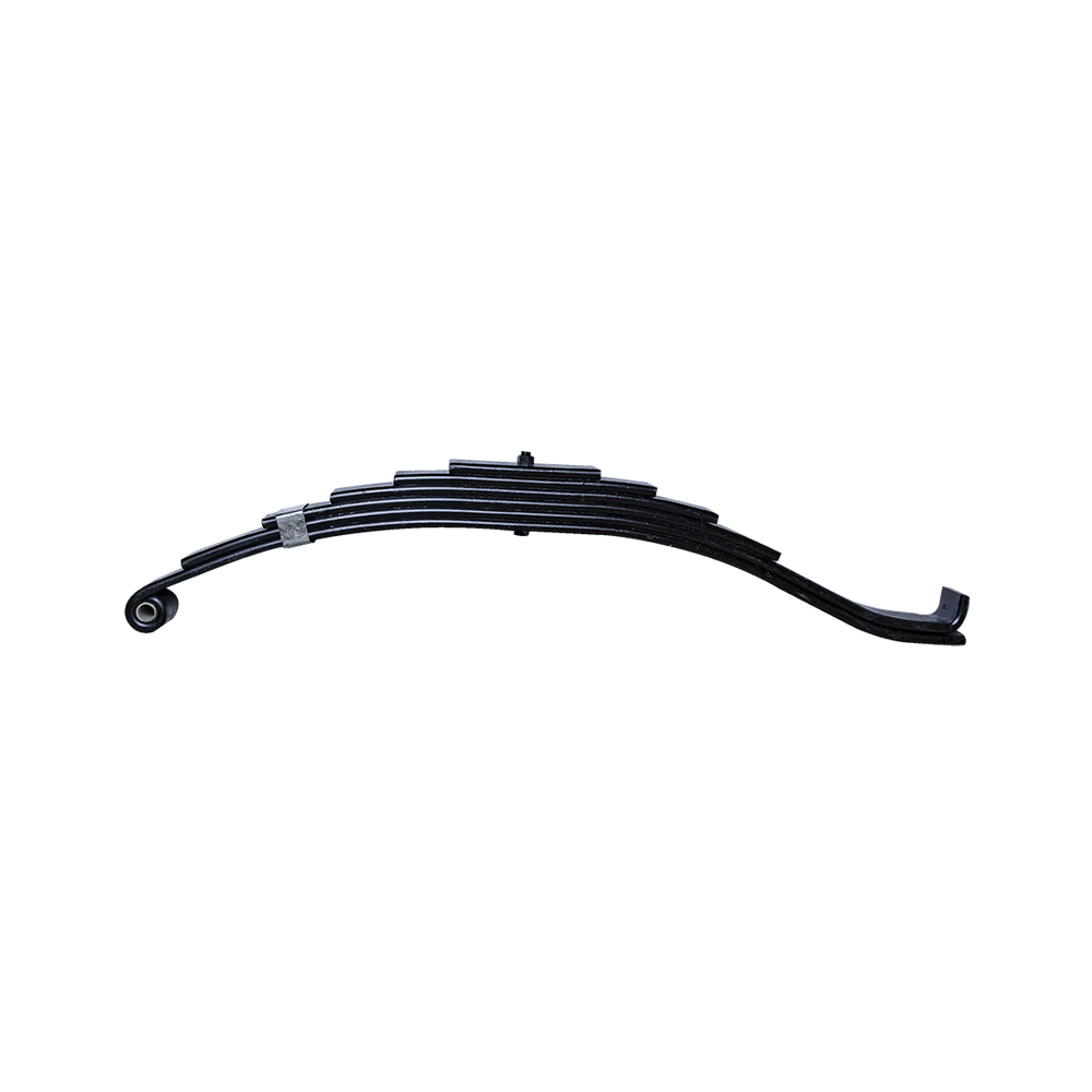 6 Leaf 1 Eye - Slipper Hook Spring 2" Wide 4,000 Lbs - Black