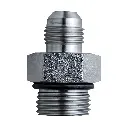 Fitting - 1/2" ORB Male (3/4"-16 SAE-8) &  Male JIC 3/8" - 0° - Zinc Plated  
