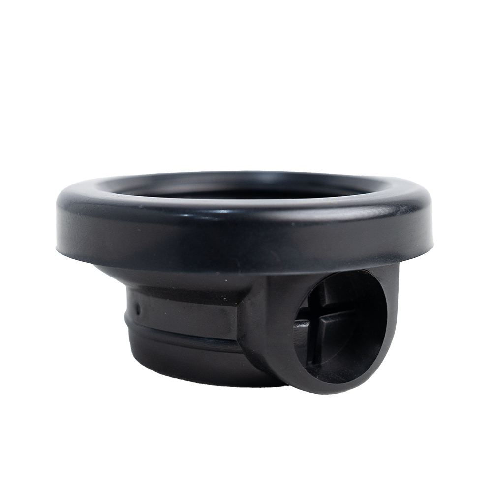 Closed Back Grommet For 2" Round Light - Black