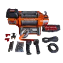 Winchmax Winch Steel Cable 65' - 17,500 Lbs - 12V  - Orange 