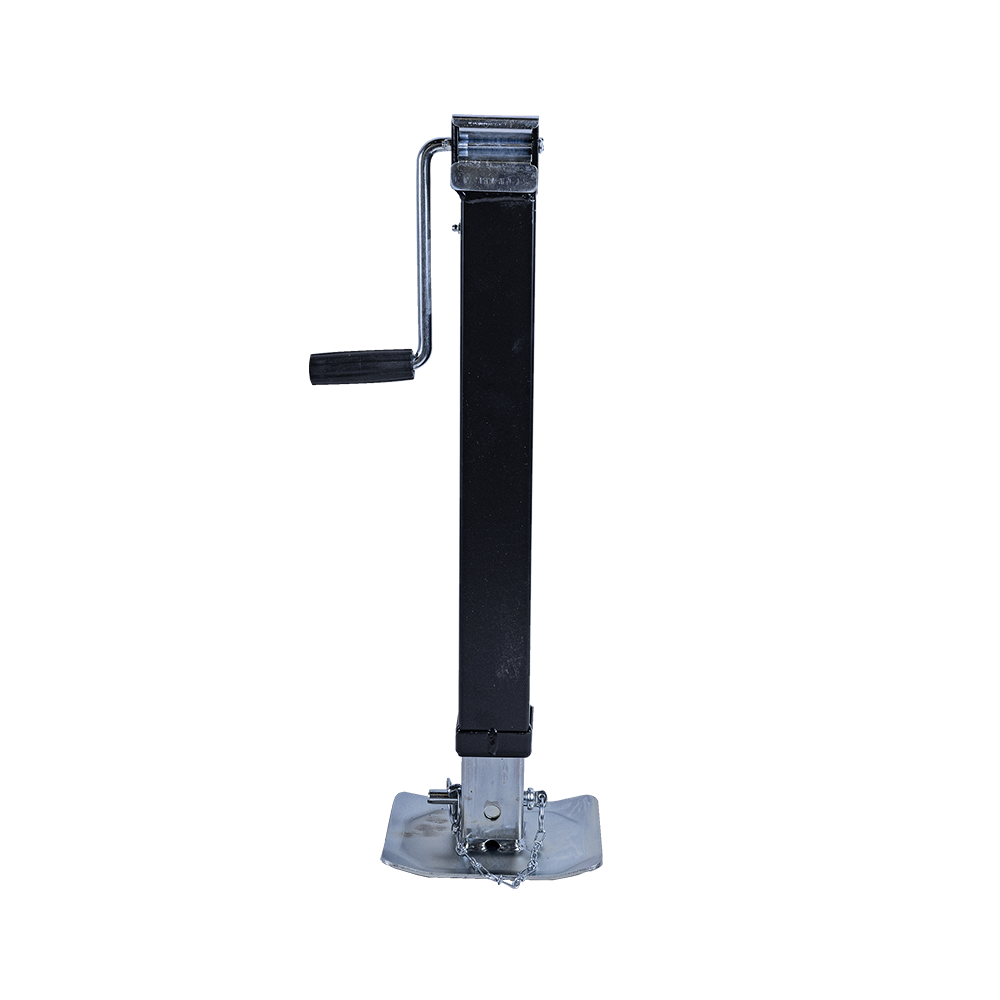 7K Jack Drop Leg Sidewind W/ Handle - Black