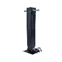 12K Jack Spring Loaded Drop Leg Side Pin Sidewind No Handle - Black