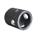 Tube Support For Swivel Jack 2" X 2,1/4" - Steel - Raw