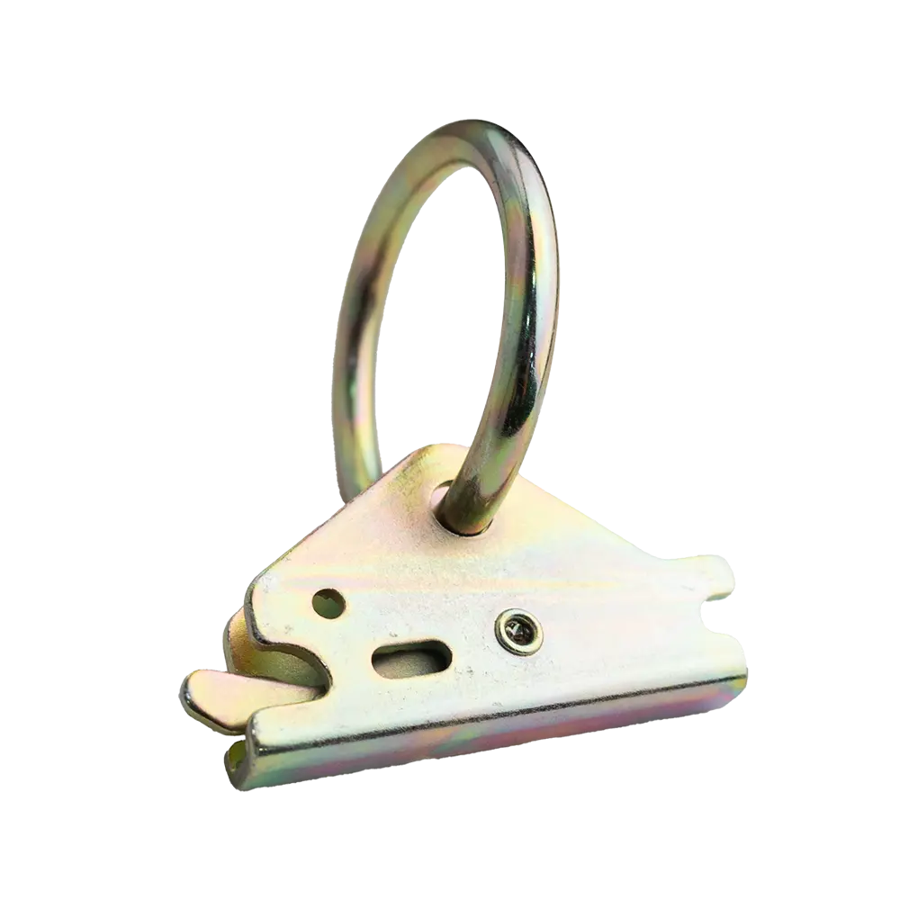 E-Track Tie Down Fitting 2" O-Ring 1,335 Lbs Wll - Zinc Plated 