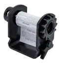 Sliding C-Channel Winch 6,670 Lbs Wll - Steel - Black