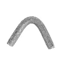 Weld On V-Type Hook 3/8" X 2" X 2" - Steel - Raw