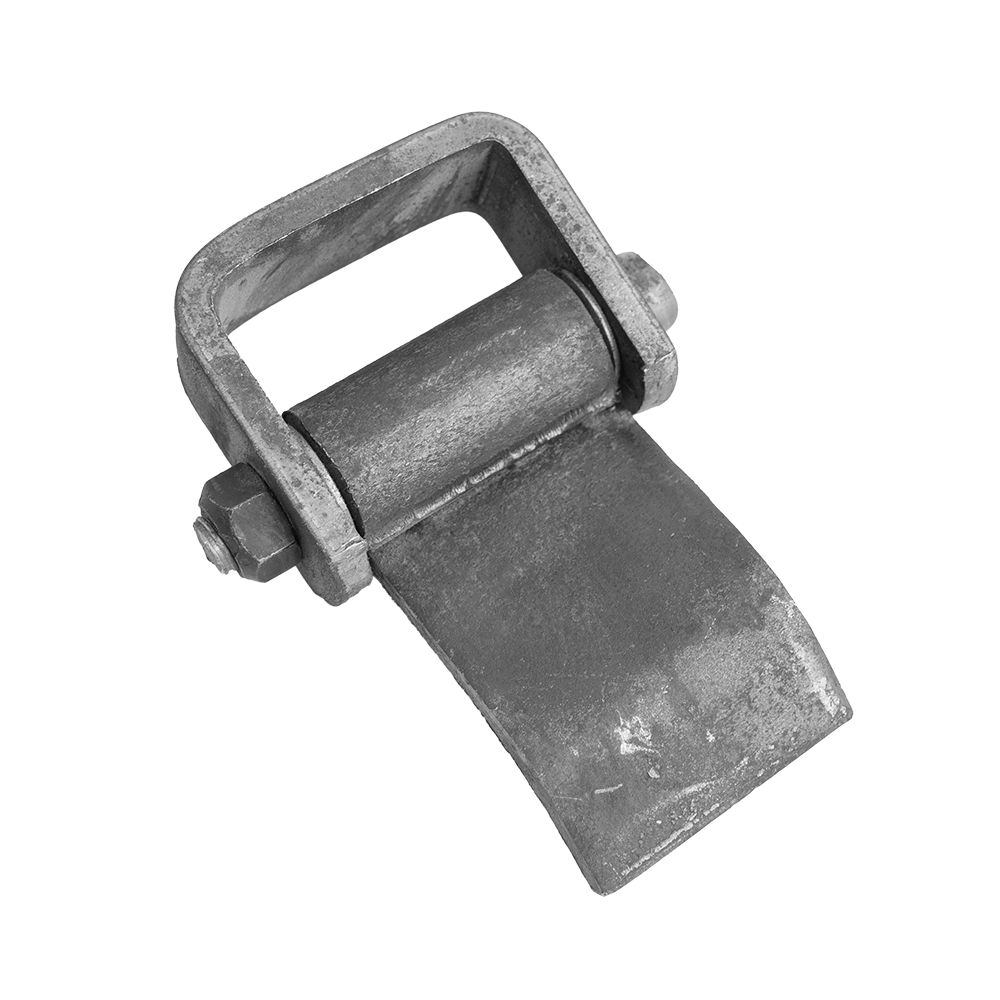 Weld On Right Side Door Hinge W/ Grease Zerk - Steel - Raw