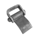 Weld On Right Side Door Hinge W/ Grease Zerk - Steel - Raw