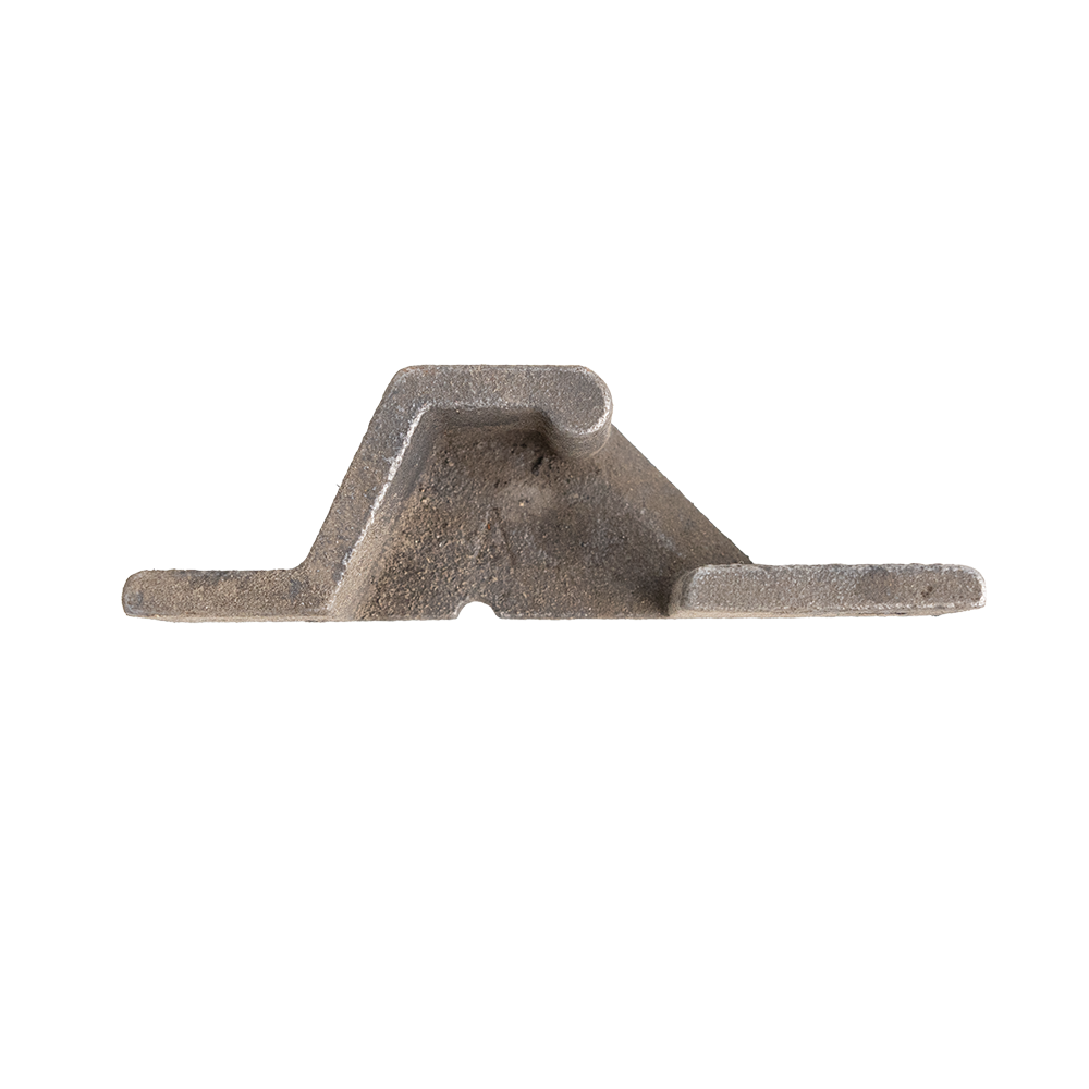 Weld/Bolt On Cam Door Latch Bottom Keeper - Cast Iron - Raw