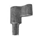 Weld On Cam Door Top Lug - Cast Iron - Raw