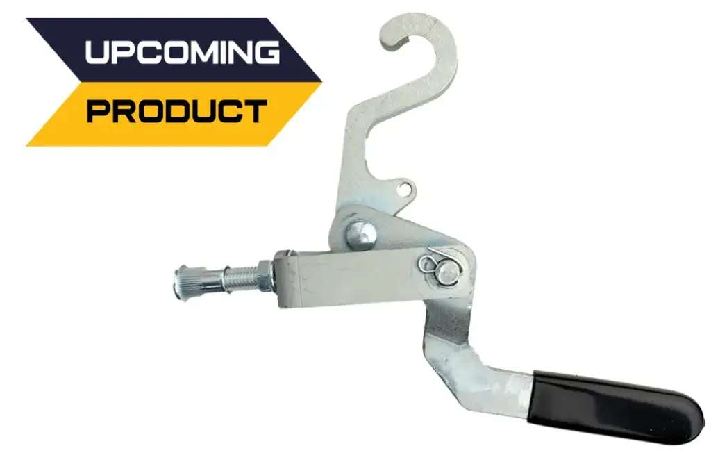 Heavy Duty Ramp Hold Down Latch - Steel - Zinc Plated