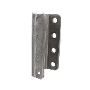 5/16" 4-Hole Adjustable Hitch Channel 21K - Steel - Raw