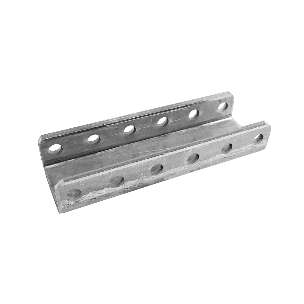 5/16" 6-Hole Adjustable Hitch Channel 21K - Steel - Raw