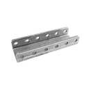 5/16" 6-Hole Adjustable Hitch Channel 21K - Steel - Raw
