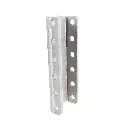 3/8" 6-Hole Adjustable Hitch Channel 25K - Steel - Raw
