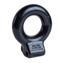 ANILLO DE LUNETA AJUSTABLE DE 2 PERNOS 25K - ACERO FORJADO - NEGRO