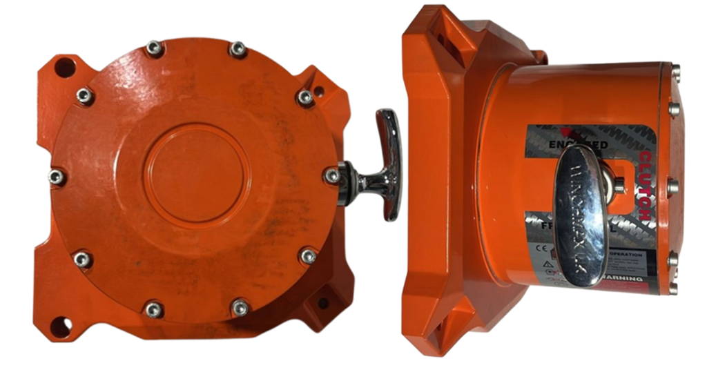 [GXEL-010017] COMPLETE GEARBOX INCLUDING STICKER FOR WM20,000 LBS 12V - ORANGE