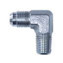 ELBOW FITTING - 3/8" NPT & MALE JIC 3/8" - 90° - ZINC PLATED