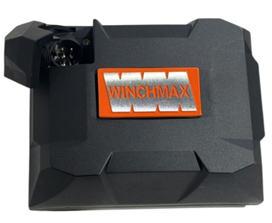 EMPTY CONTROL BOX CASE (2 PART) WITH WANDERLEAD SOCKET FITTED FOR WM17,500 LBS 12V – BLACK