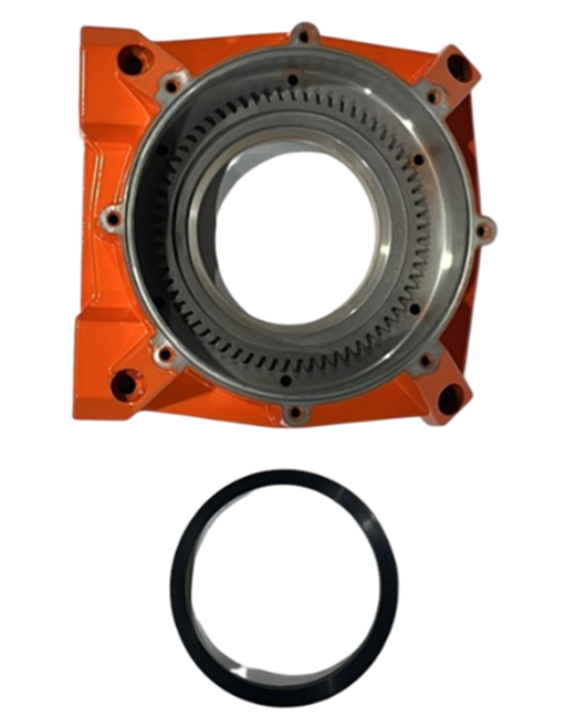 [GXEL-010019] GEARBOX BASE WITH SEAL FOR WM20,000 LBS – ORANGE