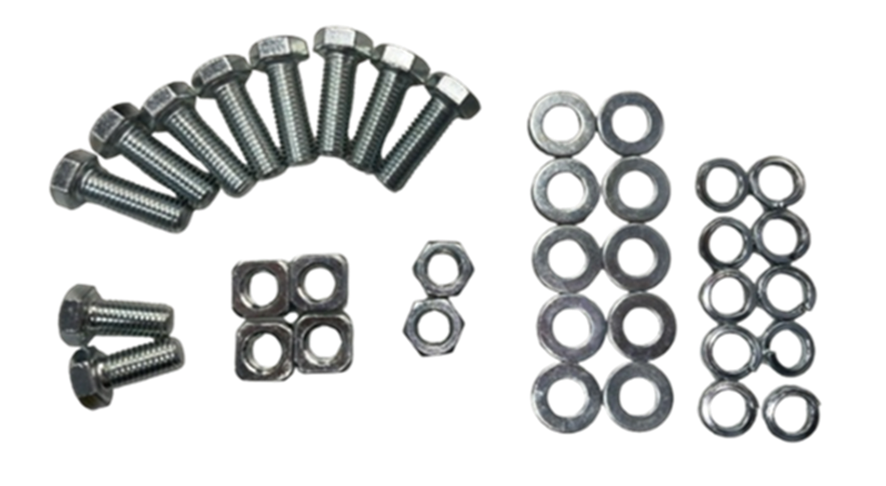 [GXEL-010028] MOUNTING BOLT SET FOR WM20,000 LBS - CABLE - ZINC PLATED