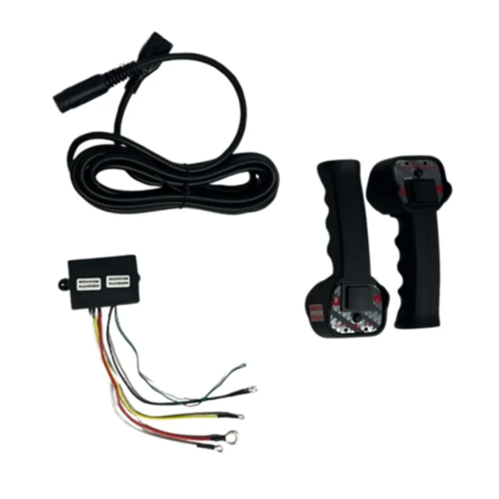 [GXEL-010031] TWIN WIRELESS REMOTE KIT 12V (HANDSETX2, RECEIVER, HAND SWITCH, SOCKET) FOR WM20,000- 22,000 LBS 12V
